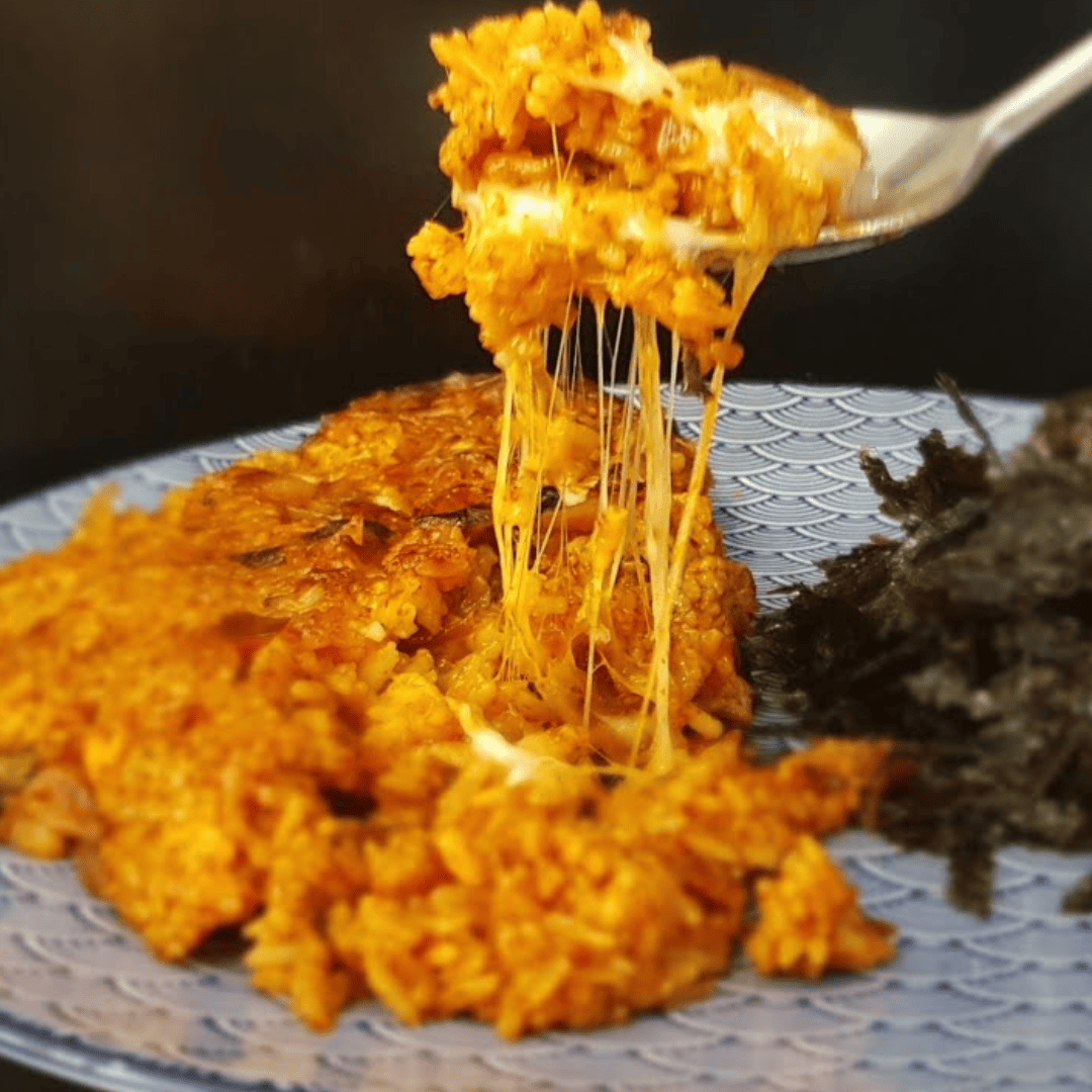 Kimchi Bap P.O Arroz com Panqueca